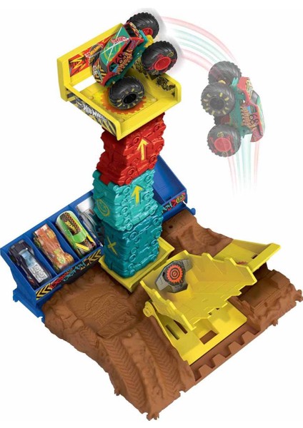 Hotwheels Hot Wheels Monster Trucks Arenada Yarı Final Setleri HNB92 - Demo Derby