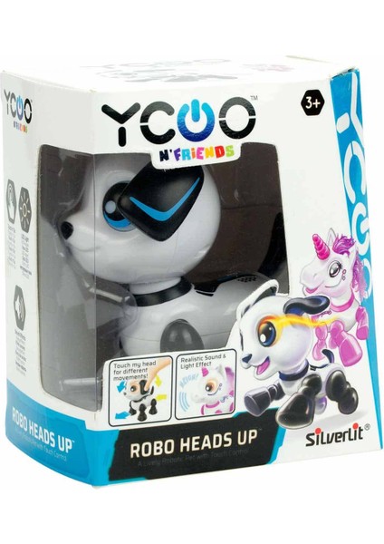 Robo Heads Up Robot Evcil Hayvanlar - Sevimli Yavru Köpek