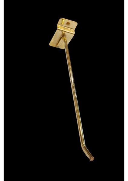 Yüksek Kalite Gold Kaplama 15 Adet 20 cm Kanallı Pano Kancası Raf Askısı fiyatları