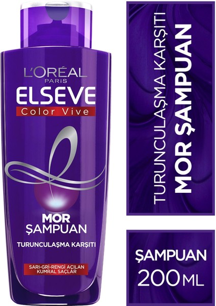 Turunculaşma Karşıtı Mor Saç Bakım Seti - Mor Şampuan 200 ml + Renk Düzeltici Saç Maskesi 150 ml fiyatları