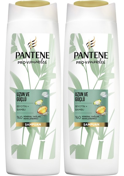 Uzun ve Güçlü Şampuan Bambu ve Biyotinli 400 ml x 2 fiyatları