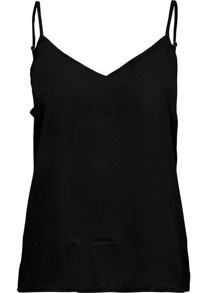 Onlalma Life Poly Tie Singlet Solid Kadın Ip Askılı Bluz