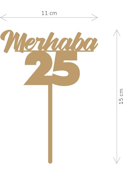 Gümüş Merhaba 25 Yaş Yazılı Ayna Pleksi Pasta Üstü & Doğum Günü Partisi & Pleksi Pasta Süsü fiyatları