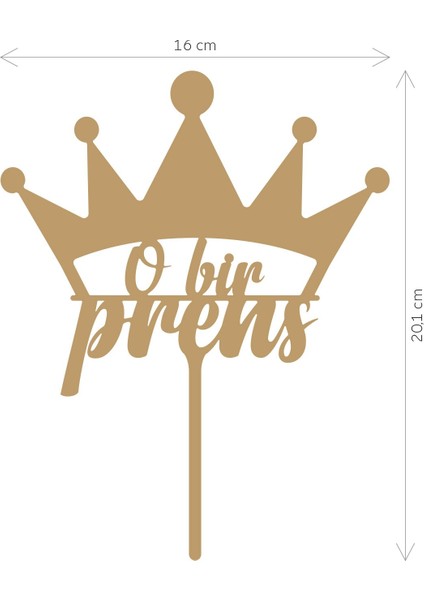 Gümüş O Bir Prens Yazılı Ayna Pleksi Pasta Üstü, Doğum Günü Partisi ,pleksi Pasta Süsü fiyatları