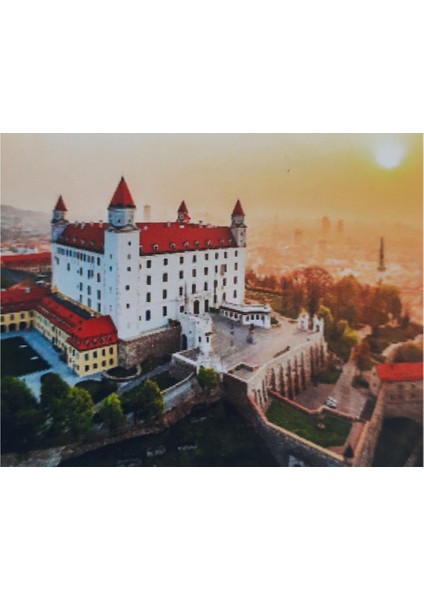 5d Elmas Taş Işleme Kiti 20X30 cm Bratislava Kalesi Desen fiyatları