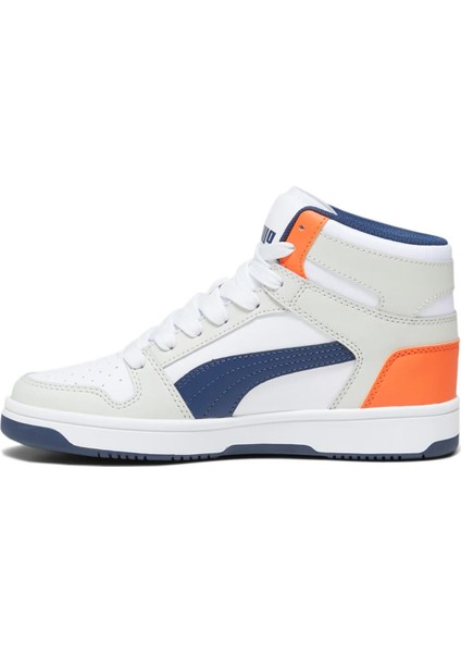 370486 Rebound Layup Sl Jr Spor Ayakkabı Beyaz-Mavi fiyatları