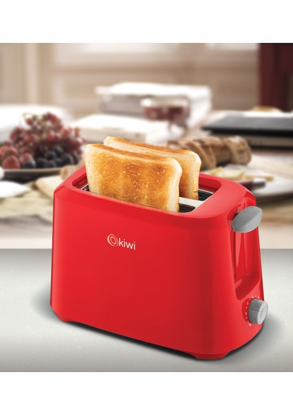 Kt 6518 Ekmek Kızartma Makinesi Kırmızı