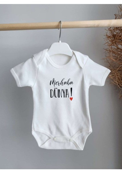 Merhaba Dünya! Çıtçıtlı Bebek Body