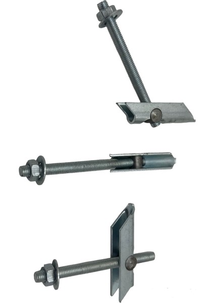 Denge Alçıpan ve Boşluk Dübeli Konteyner Klima Askı Aparatı M8 x 100 mm 25ADET