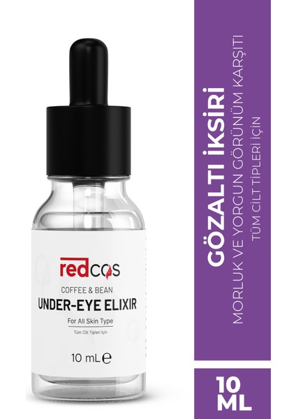 Gözaltı Bakım Iksiri Nemlendirici, Dengeleyici, Yorgun Görünüm, Morluk Giderici / Under-Eye Elixir