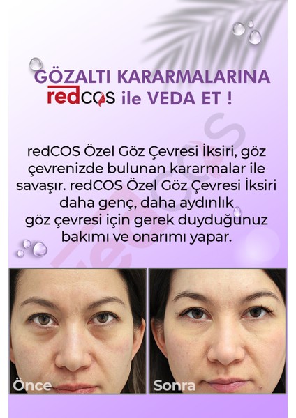 Gözaltı Bakım Iksiri Nemlendirici, Dengeleyici, Yorgun Görünüm, Morluk Giderici / Under-Eye Elixir