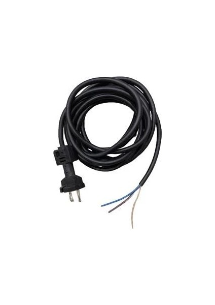 Elektrikli El Aleti Kablosu 2x1,5 Fişli Kablo 4 mt