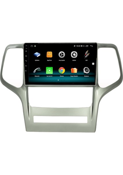 Jeep Grand Cherokee Android 12 Multimedya Carplay 8gb Ram + 128GB HDD Navigasyon Ekran