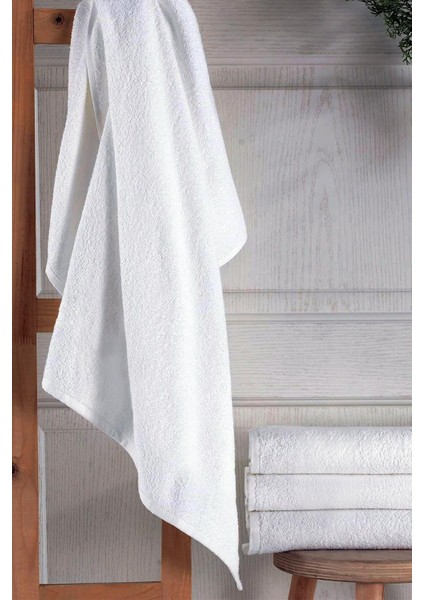 Pamuk Tekli Banyo Havlusu 70X140CM Otel Havlusu Beyaz Santa fiyatları