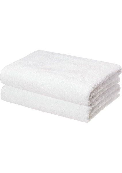 Pamuk Tekli Banyo Havlusu 70X140CM Otel Havlusu Beyaz Santa fırsatları
