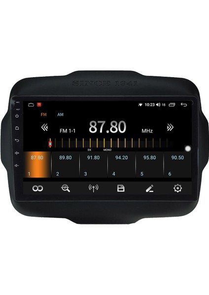 Jeep Renegade Android 12 Multimedya Carplay 8gb Ram + 128GB HDD Navigasyon Ekran