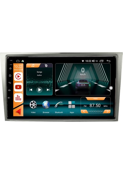 Opel Corsa E Android 12 Multimedya Carplay 8gb Ram + 128GB HDD Navigasyon Ekran