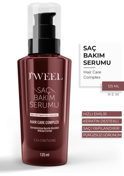 Aşırı Yıpranmış Saçlar Için Keratinli Saç Bakım Serumu 125 ml