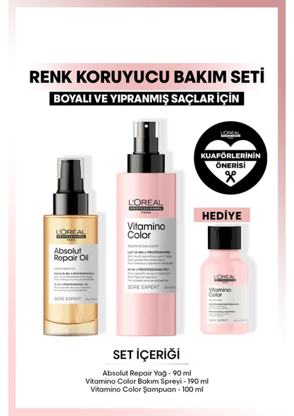 L'Oréal Professionnel Serie Expert Vitamino Color Renk Koruyucu Tanışma Seti