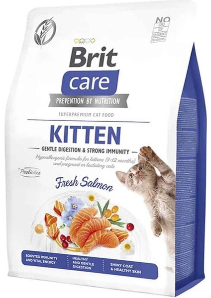 Gentle Digestion & Strong Immunity Tahılsız Somonlu Yavru Kedi Maması 7 kg