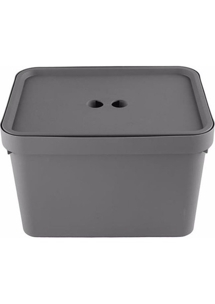 Conforte Antrasit Kapaklı Organizer 18 Lt
