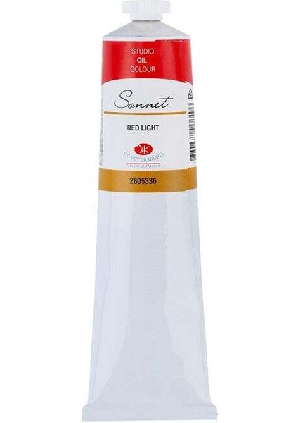 Sonnet Yağlı Boya 120 ml Red Light