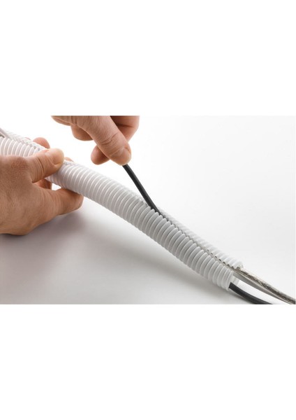 29MM Kablo Tesisat Gizleme Düzenleme Yarıklı Spiral Hortum indirimleri