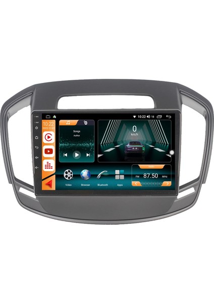 Opel Insignia Android 12 Multimedya Carplay 8gb Ram + 128GB HDD Navigasyon Ekran