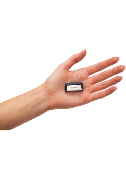 64GB Ultra Dual USB Type-C Usb-C USB 3.1 Otg Flash Sürücü - Siyah (Yurt Dışından)