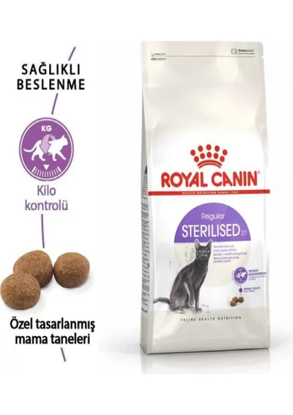 Royal Canin Sterilised 37 Kisirlaştirilmiş Kedi Mamasi 4 kg