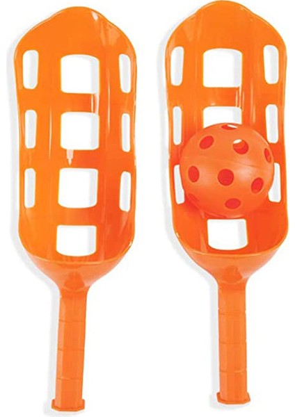 Scoop Ball Set Plaj Oyunu - Turuncu (Yurt Dışından)