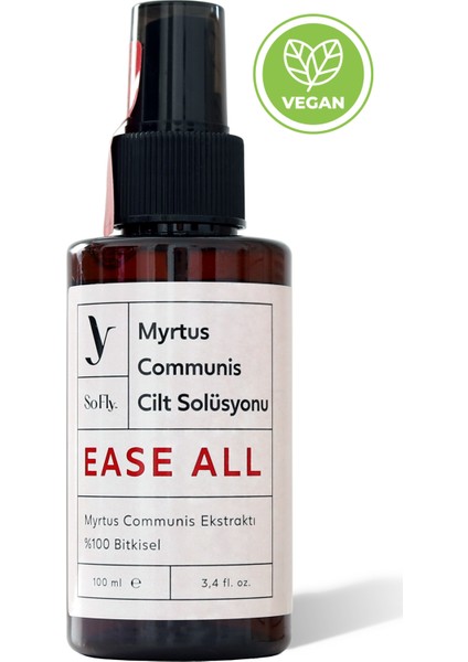 So Fly Ease All Mersin Özü Cilt Bariyeri - ve Pişik Solüsyonu