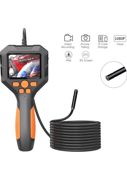 Endüstriyel Endoskop 1080P Dijital Borescope IP68 Suya (Yurt Dışından)