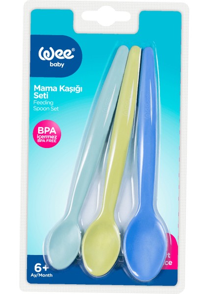 Wee Baby 3 lü Mama Kaşığı