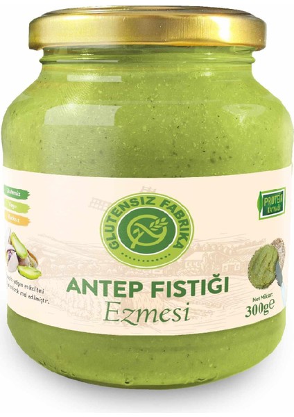 Glütensiz %80 Antep Fıstığı Ezmesi 300 g