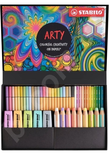 Arty Creative Pastel Boyama Seti 50'li fiyatları