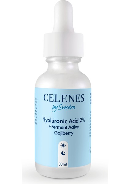 Celenes Hyaluronic Acid + Ferment Active Gojiberry Yüz Serumu 30 ML