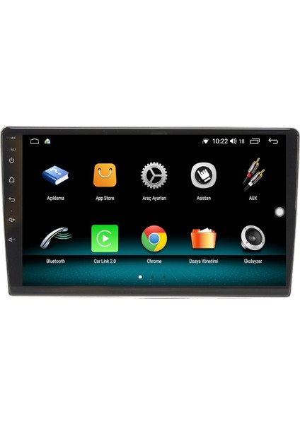 Opel Antara Android 12 Multimedya Carplay 8gb Ram + 128GB HDD Navigasyon Ekran