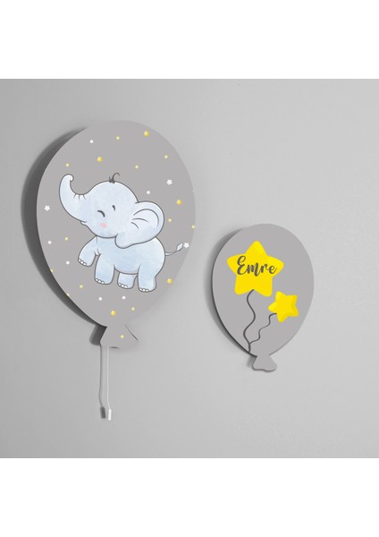 HET Concept Ikili Balon Duvar Aydınlatma Bebek Çocuk Yatak Odası Dekoratif Duvar Dekorasyon Ürünleri MODEL 00046