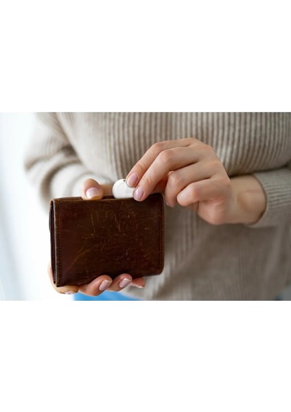 Mitag (3'lü Paket) Apple Uyumlu - Apple MFI Lisanslı-Deri Kılıflı Anahtarlık Konum Takip Cihazı - Beyaz fırsatları