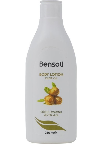 Bensolı Vücut Losyonu Zeytin Yağlı 250 ml