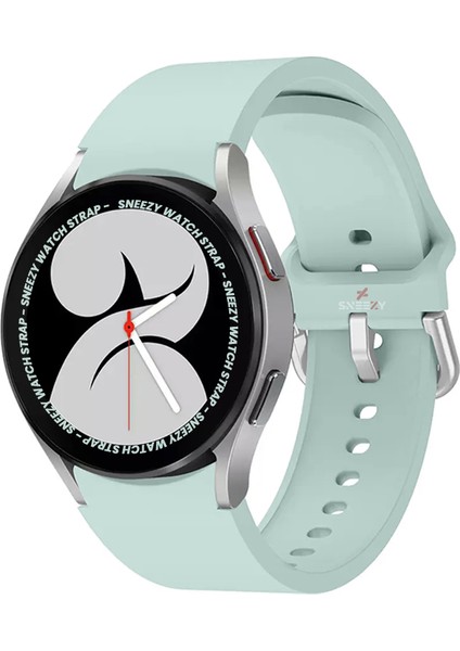Samsung Galaxy Watch 4 5 Pro 40 42 44 45 46MM Uyumlu Orjinal Tasarım Kavisli Purelux Silikon Kordon