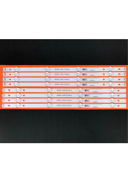 LCD LED-2012-2086 Takım 8 Lİ-AGF79082501,49LH570V,NC490DUE-ABEX1 HC490DUN-E1025-WİNKEL