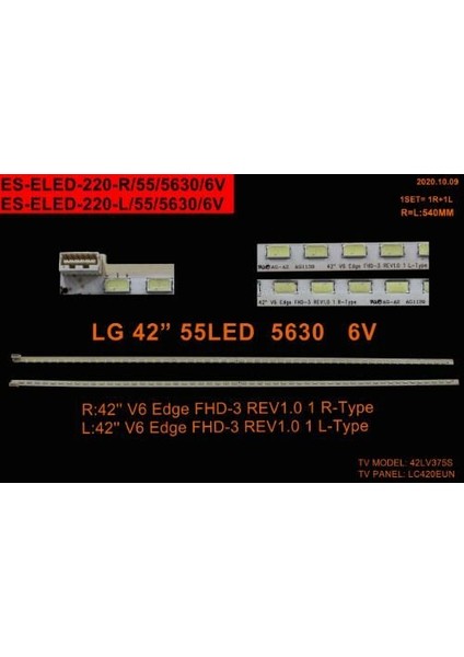 LCD LED-2213-2 Lİ-TAKIM-42LV3550-42LV375-42LW4500-42LV3400-ELED-220-WİNKEL