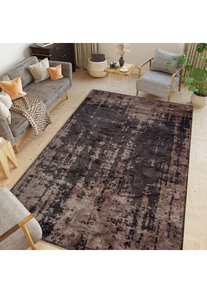 Şönil 067MA Ince Yıkanabilir Vizon Renk Dekoratif Kilim