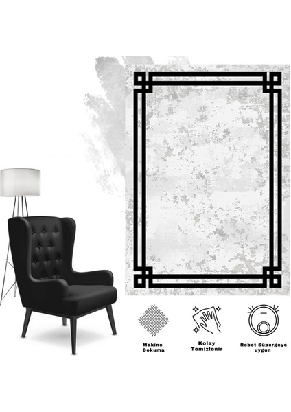 Nidor 64222 Çerçeveli Modern Halı fırsatları