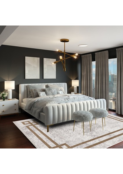 Therapy 33260 80 Modern Çerçeveli Salon Halısı fiyatları