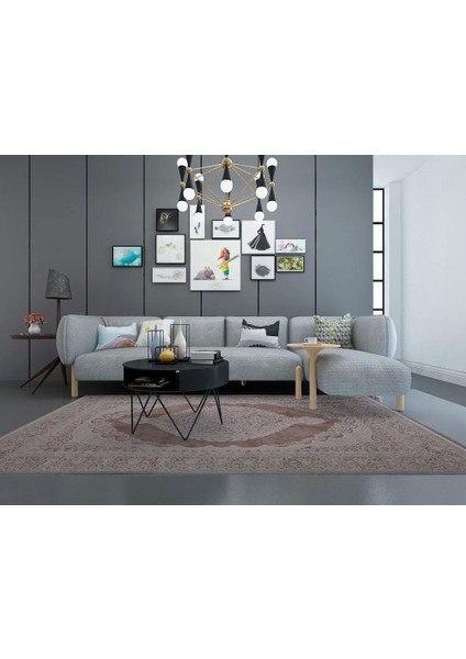 Ada E138B D Akrilik Modern Oturma Odası Salon Mutfak Halısı modelleri
