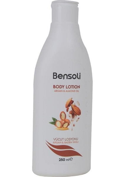 Bensolı Argan&badem Yağlı Vücut Losyonu