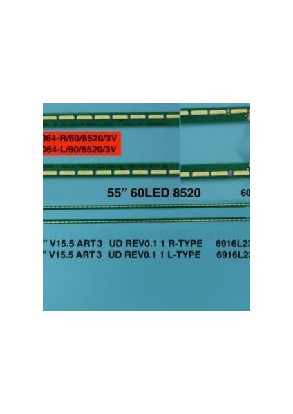 LCD LED-2196-2 Li TAKIM-55UH605-55UH617-55UH6257-55UH620-55UF6430-55UH6030-ELED064-WİNKEL